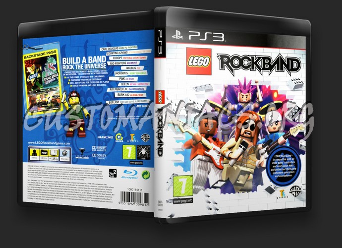 Lego Rockband dvd cover