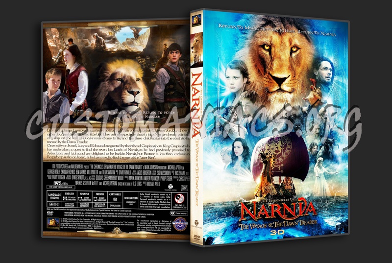 The Chronicles of Narnia: The Voyage of the Dawn Treader dvd cover