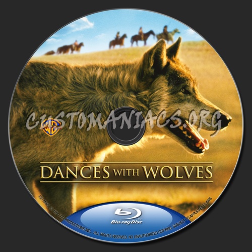 Dances With Wolves blu-ray label