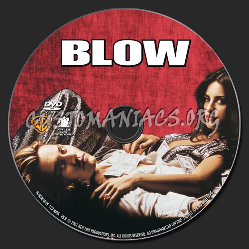 Blow dvd label