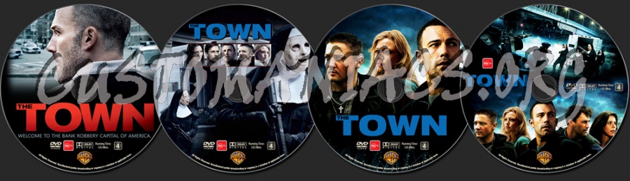 The Town dvd label