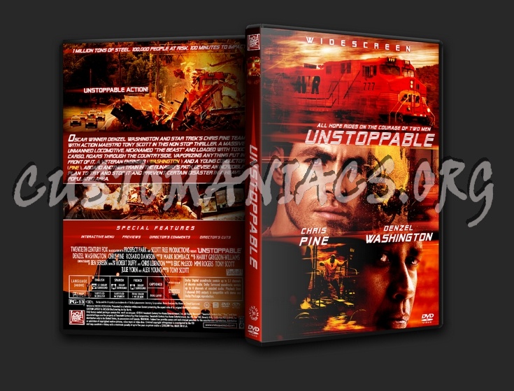 Unstoppable dvd cover