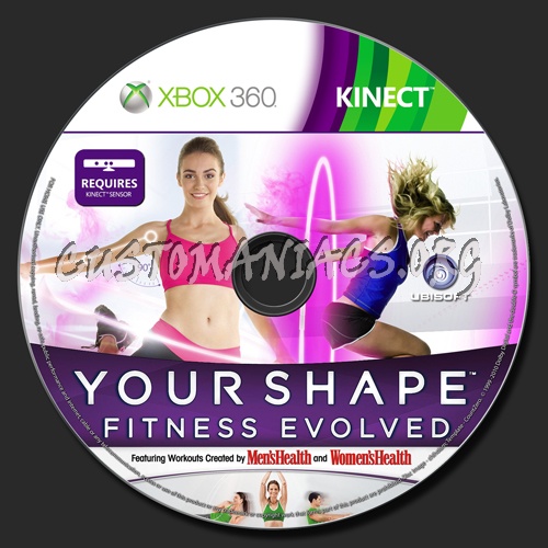 Your Shape: Fitness Evolved dvd label