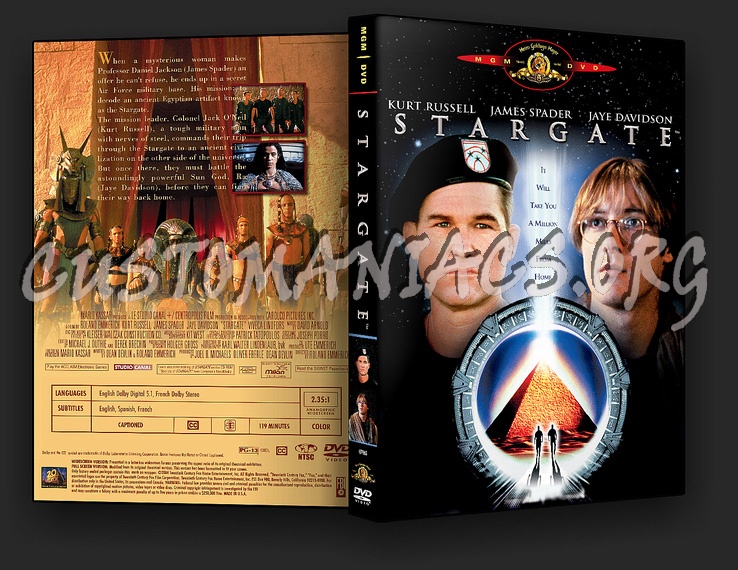 Stargate dvd cover