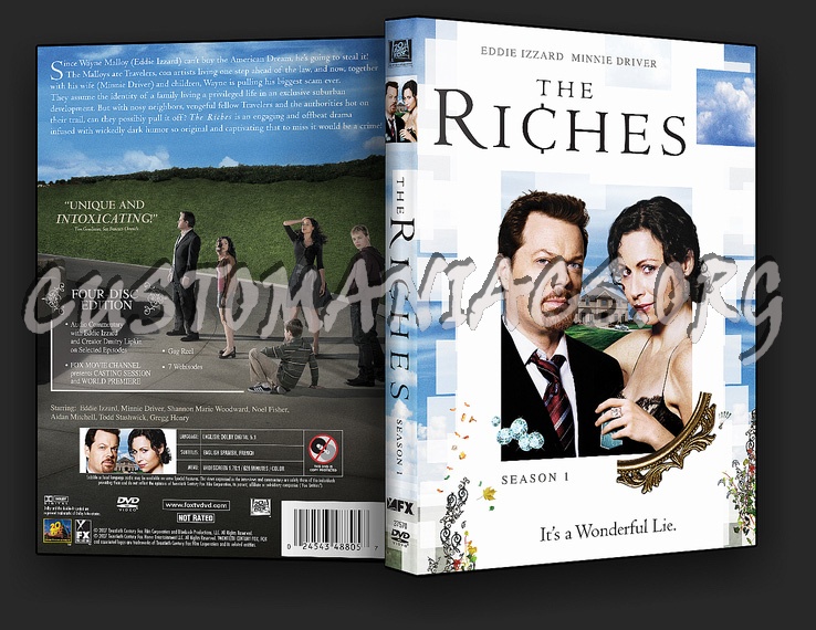 The Riches Season 1 dvd cover