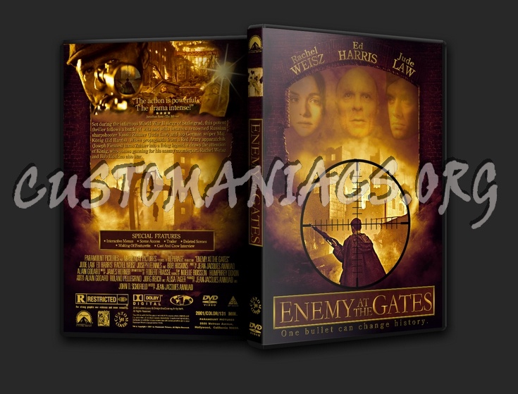 Enemy At The Gates dvd cover