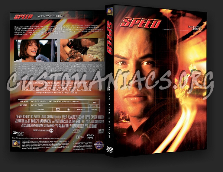 Speed Definitive Edition dvd cover