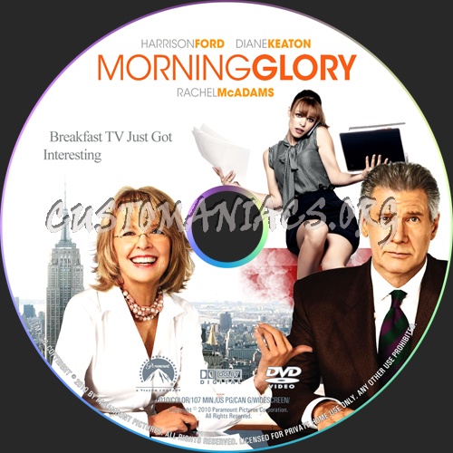 Morning Glory dvd label