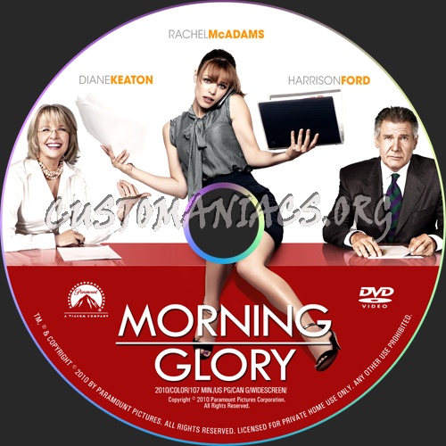 Morning Glory dvd label