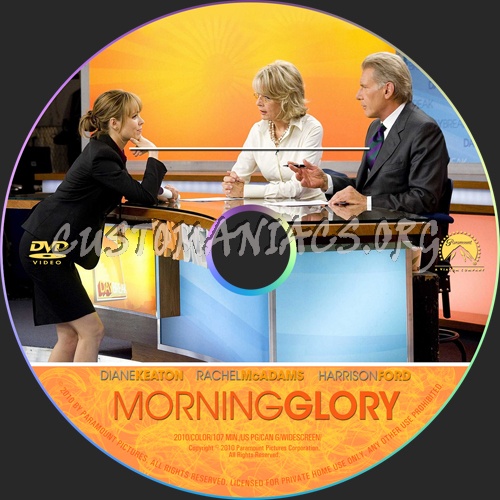 Morning Glory dvd label