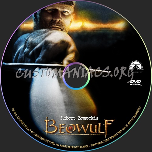 Beowulf dvd label