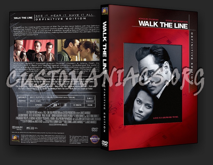 Walk The Line Definitive Edition dvd cover