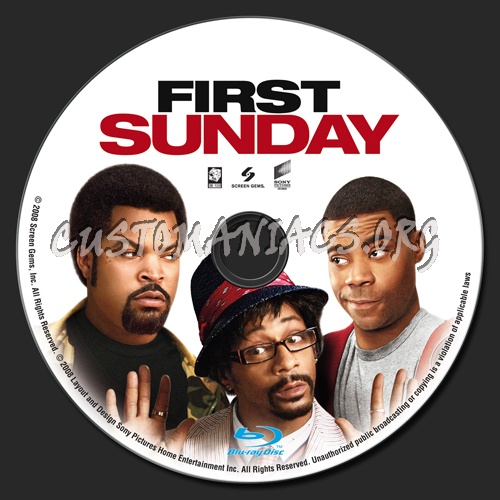 First Sunday blu-ray label