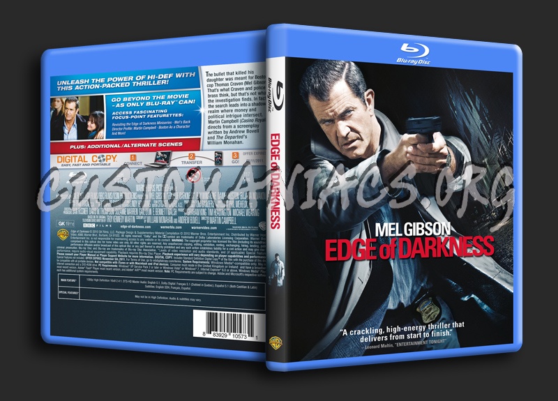 Edge Of Darkness blu-ray cover