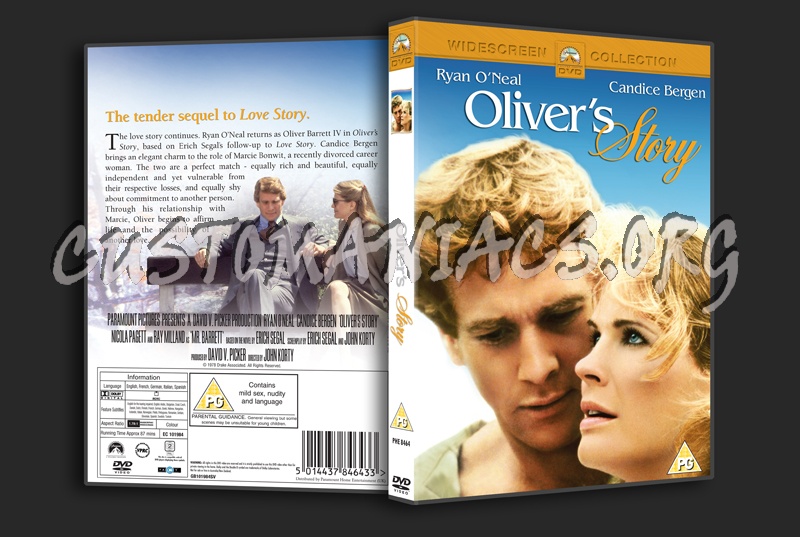 Oliver's Story dvd cover