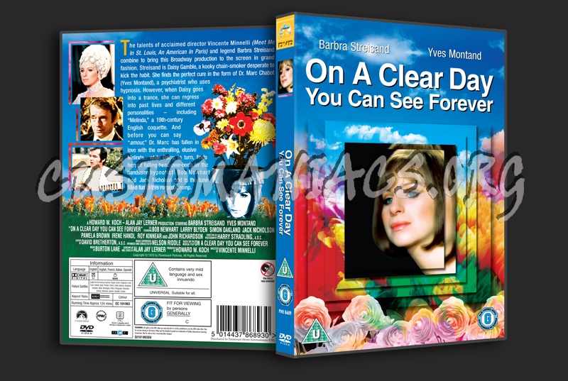 On A Clear Day You Can See Forever dvd cover