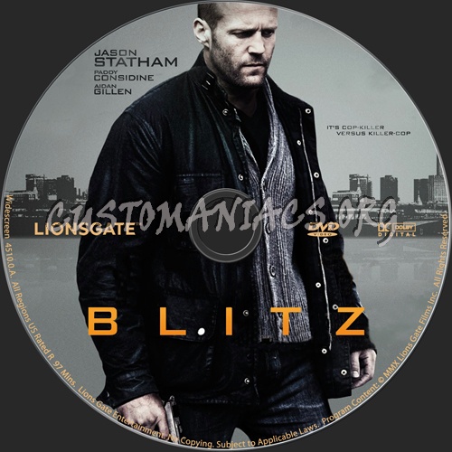 Blitz dvd label