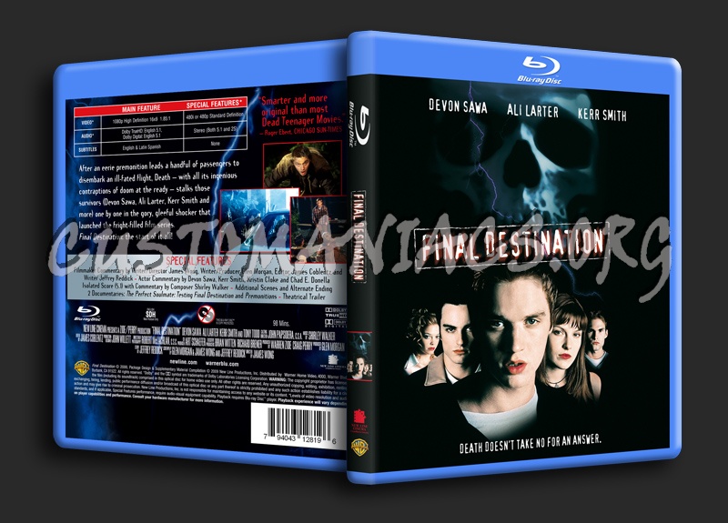 Final Destination blu-ray cover