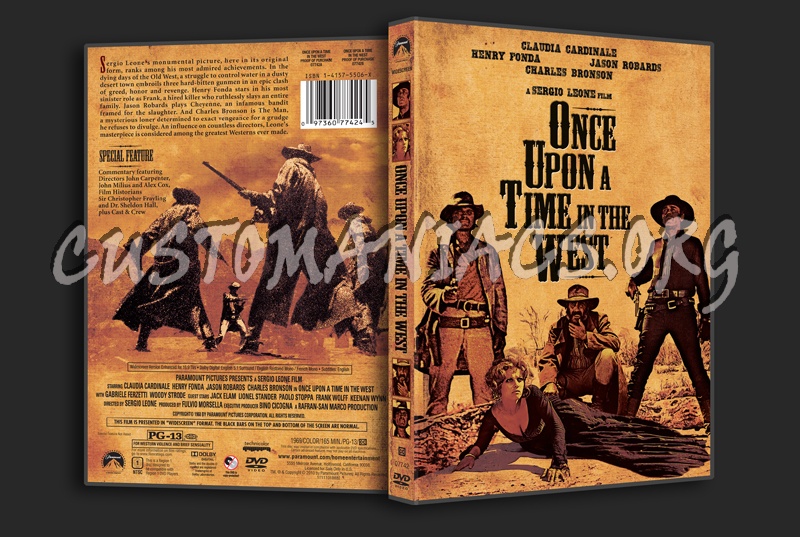 Once Upon a Time in the West dvd cover