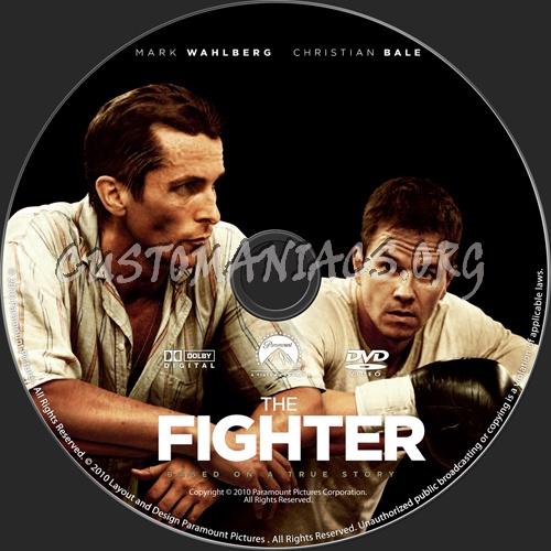 The Fighter dvd label