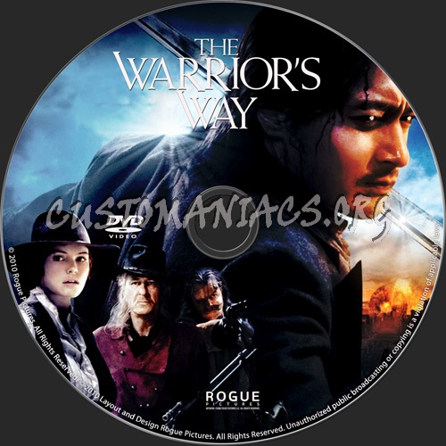 The Warrior's Way dvd label