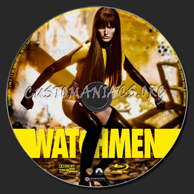 Watchmen blu-ray label