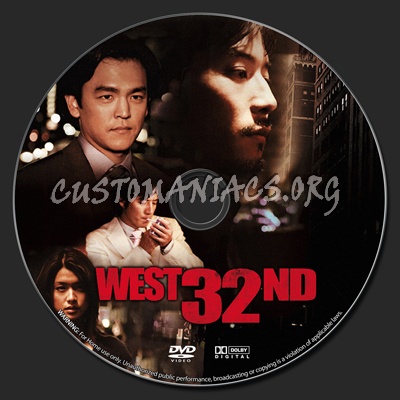 West 32nd dvd label