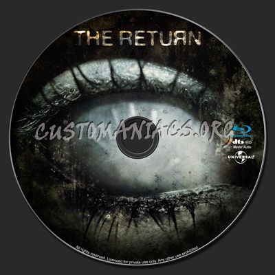 The Return blu-ray label