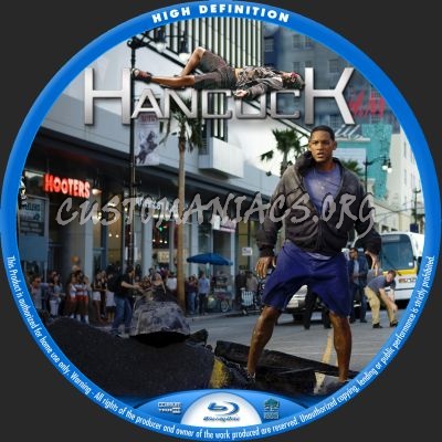 Hancock blu-ray label