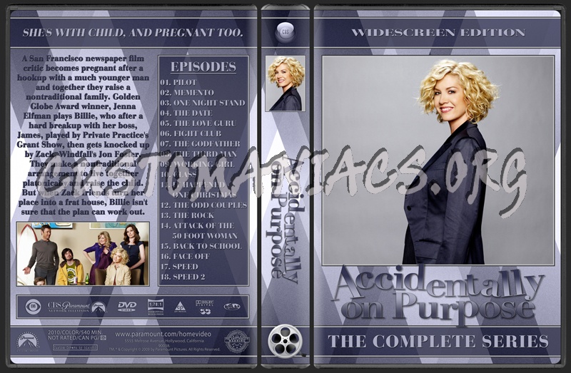 Accidentally On Purpose dvd cover