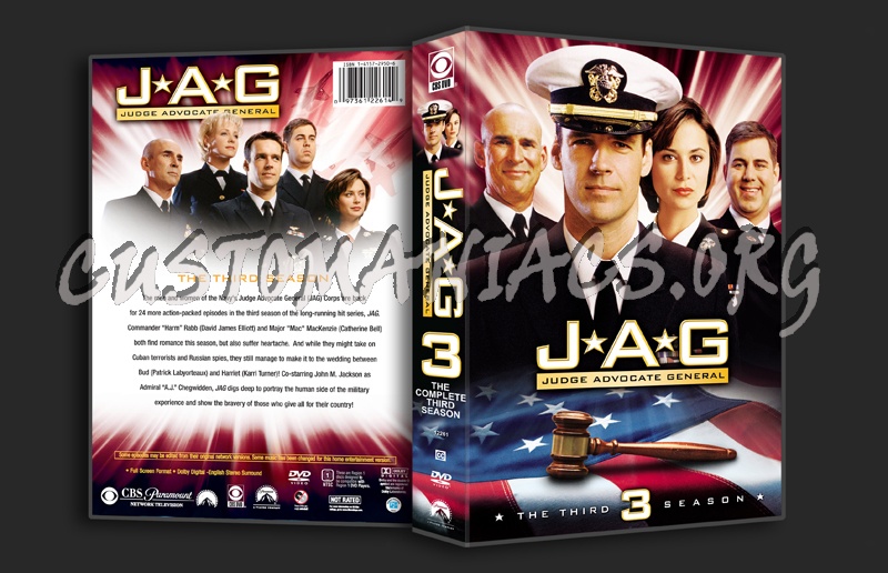 Jag Season 3 dvd cover