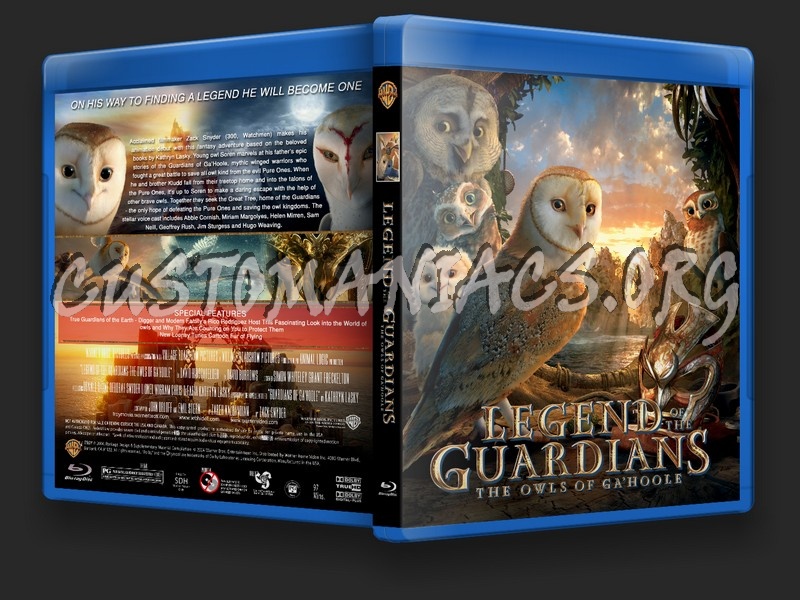 Legend Of The Guardians The Owls Of Ga'Hoole blu-ray cover