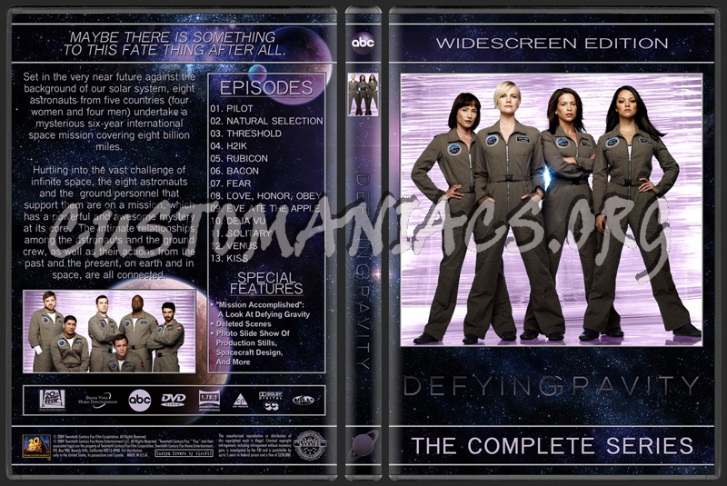 Defying Gravity dvd cover