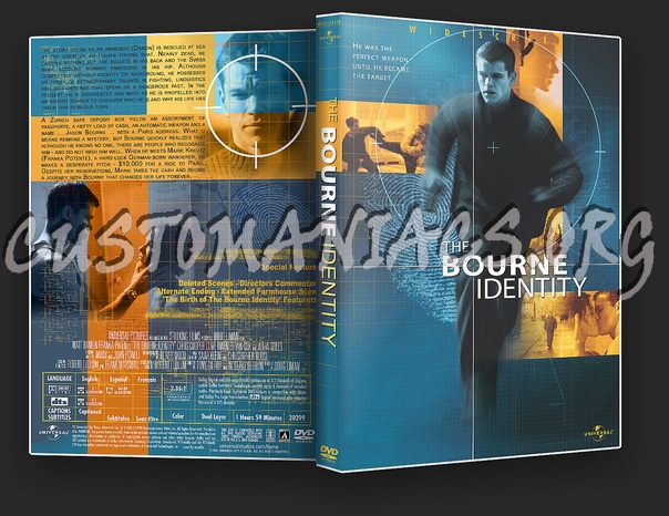 The Bourne Trilogy dvd cover