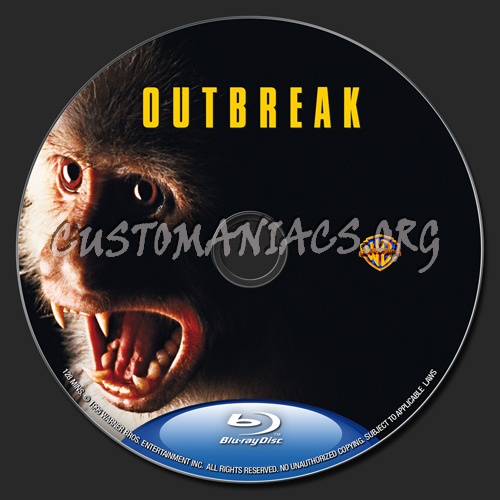 Outbreak blu-ray label