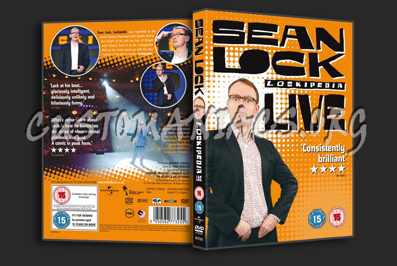 Sean Lock Lockipedia Live dvd cover