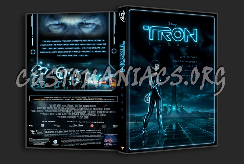 Tron: Legacy dvd cover