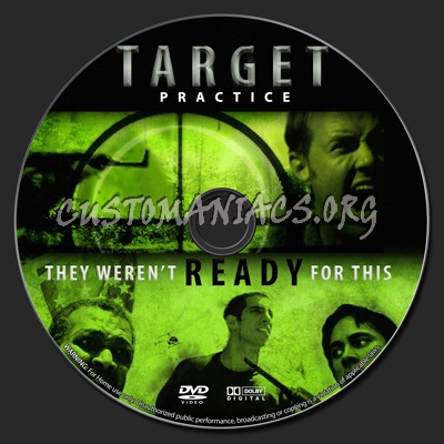 Target Practice dvd label