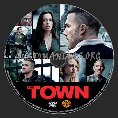 The Town dvd label