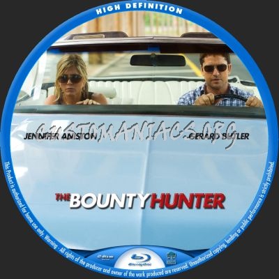 The Bounty Hunter blu-ray label