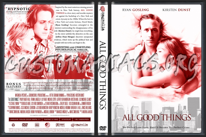 All Good Things dvd cover