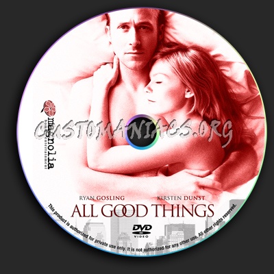 All Good Things dvd label