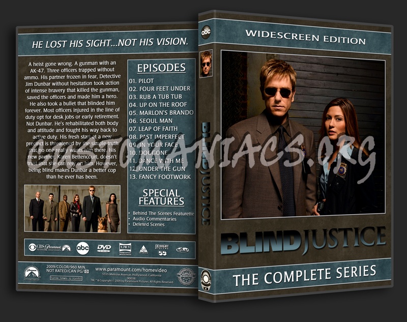 Blind Justice dvd cover