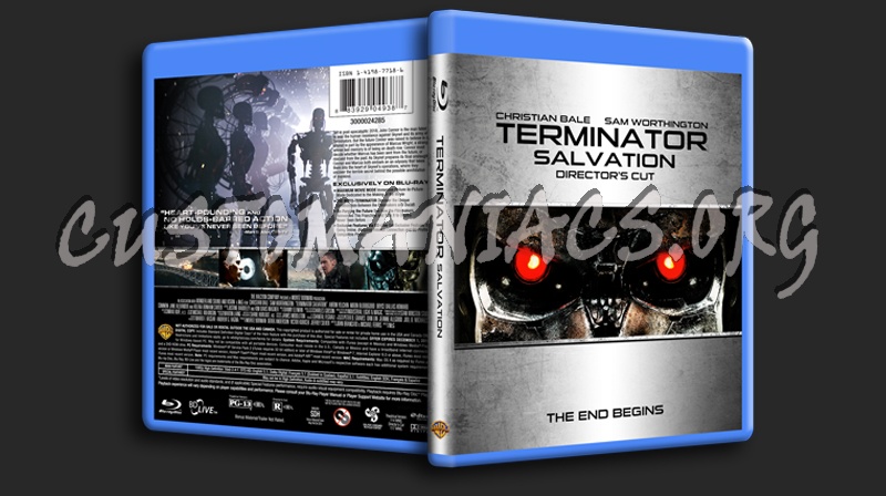 Terminator Salvation blu-ray cover