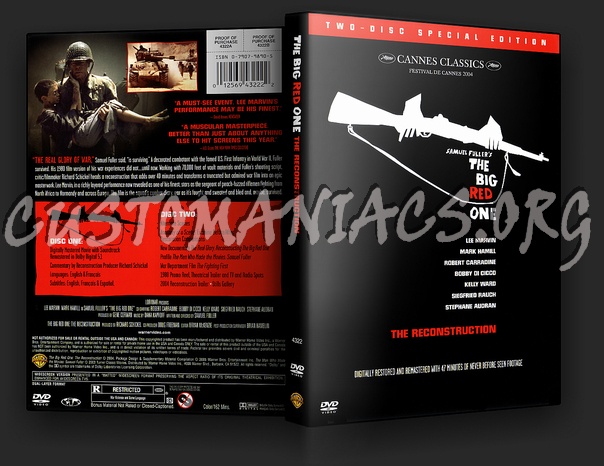 The Big Red One dvd cover - DVD Covers & Labels by Customaniacs, id ...