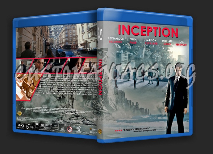 Inception blu-ray cover