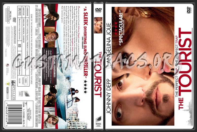 The Tourist dvd cover