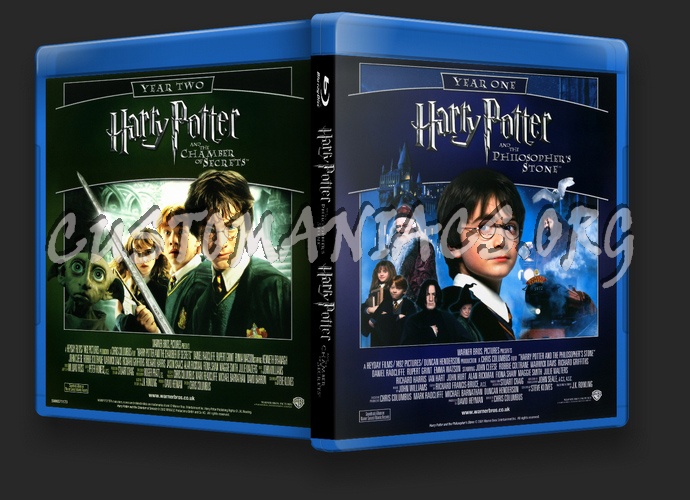 Harry Potter Years 1-6 Collection blu-ray cover