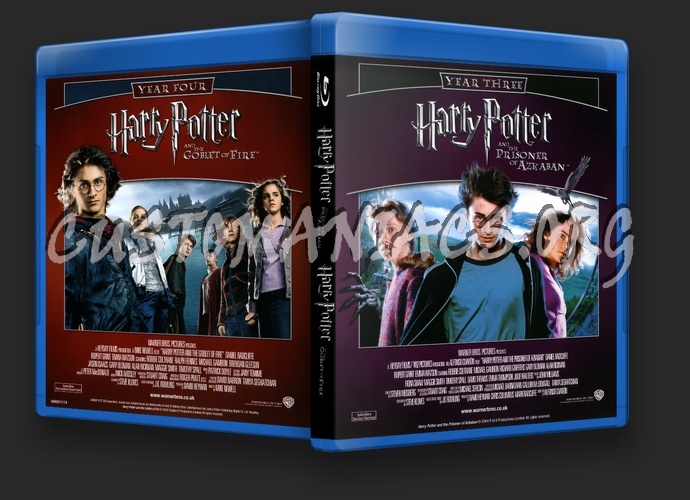 Harry Potter Years 1-6 Collection blu-ray cover