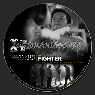 The Fighter dvd label